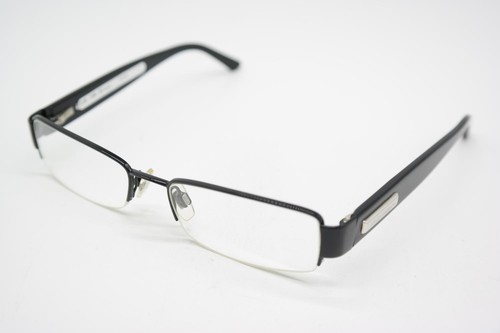 Glasses Dolce Gabbana DG 1155 Black Silver half Rim Frames New - Picture 3 of 6