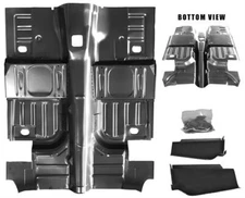 FLOOR   PAN COMPLETE 1965-68 MUSTANG/COUGAR  CP/FB