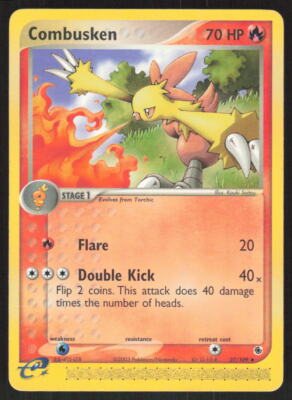 Pokemon TCG Ruby and Sapphire #27/109 Combusken LP
