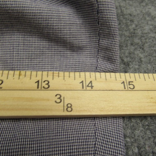 Vintage Cross Creek Pants Men 37x28 Cuffed Micro Houndstooth Pleated Made in USA - Picture 7 of 13