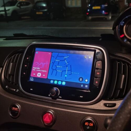 Android 13 Carplay para FIAT 500 2016-2019 radio de coche estéreo GPS navegación cámara - Imagen 2 de 24