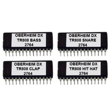 Roland TR-808 Sound Eproms Konvolut für Oberheim DX Vintage Drum Machine TR808