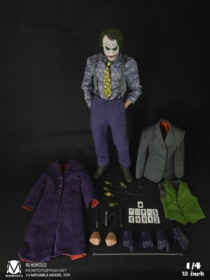 MOMTOYS The Joker Batman The Dark Knight Action 1/4 Action