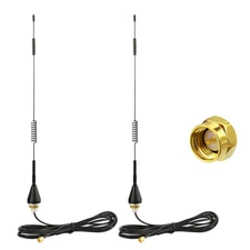 2pcs 7dBi Outdoor 4G Antenna SMA Antenna For Cell Phone Signal Amplifier