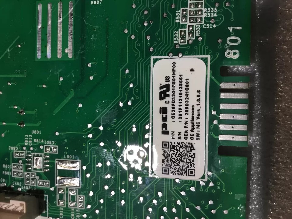 GE 265D3241G201 Dishwasher Control Board AZ63232 NR594 eBay
