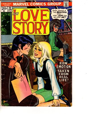 Our Love Story # 22 (GD 2.0) 1973. Free shipping.