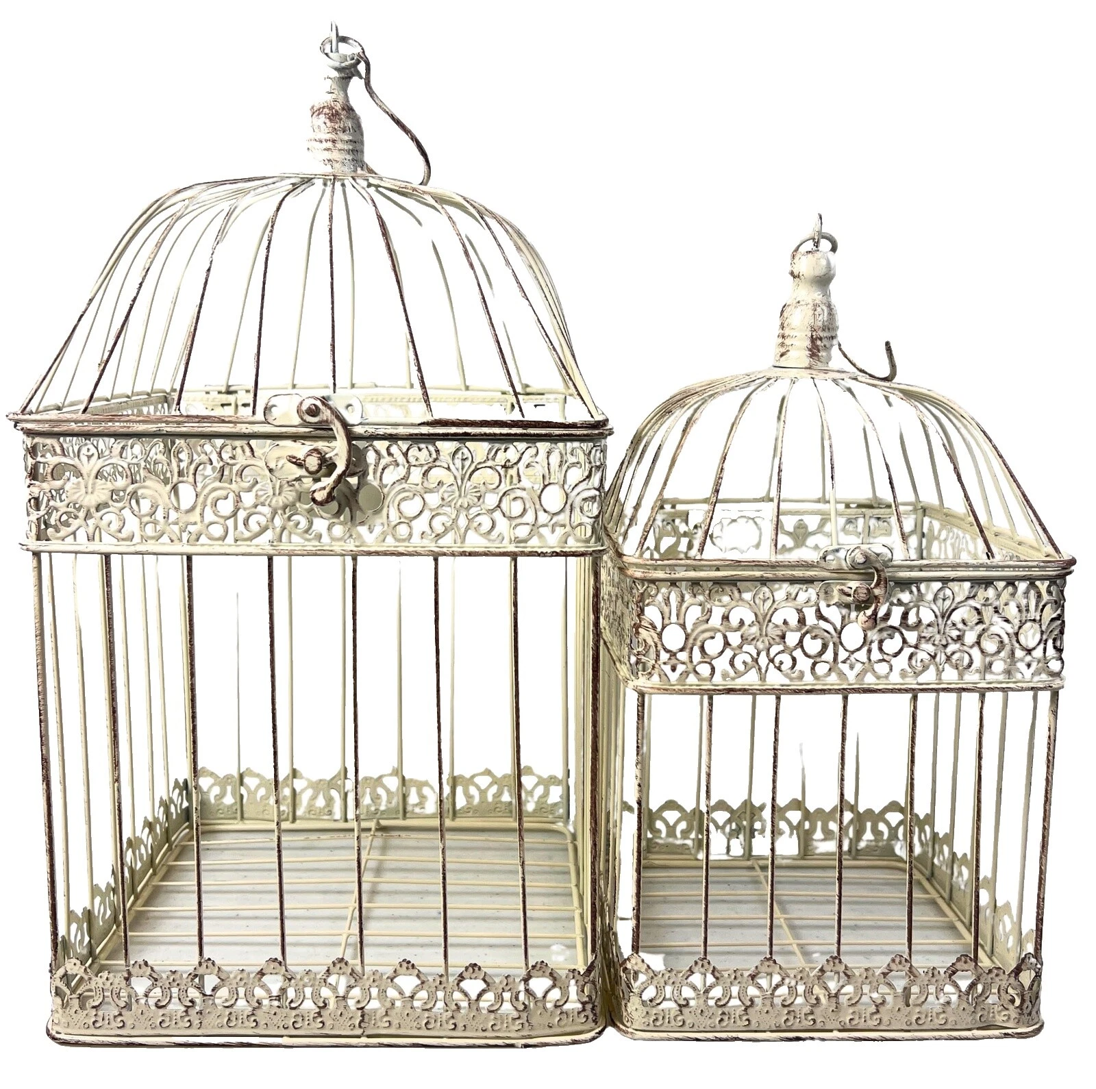 Wrought Iron Candle Lanterns