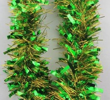 10M (33Ft) Chunky Tinsel Christmas Tree Decoration Xmas Garland Celebrations UK
