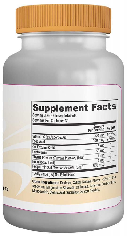 Bad Breath Pills for Halitosis Includes Vitamin C, Folic Acid,... eBay