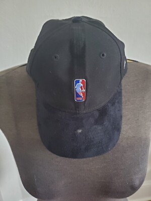 Black NBA SAMPLE Hat Adjustable Back Suede MADE FOR NBA PLAYERS New ERA 9TWENTY