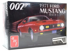 AMT James Bond 007 1971 Ford Mustang Mach I 1:25 Plastic Model Car Kit 1187