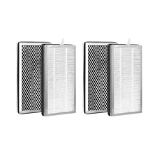 True HEPA Carbon Replacement Air Filter For Medify Purifier MA-15 MA-15R, 4 Pks