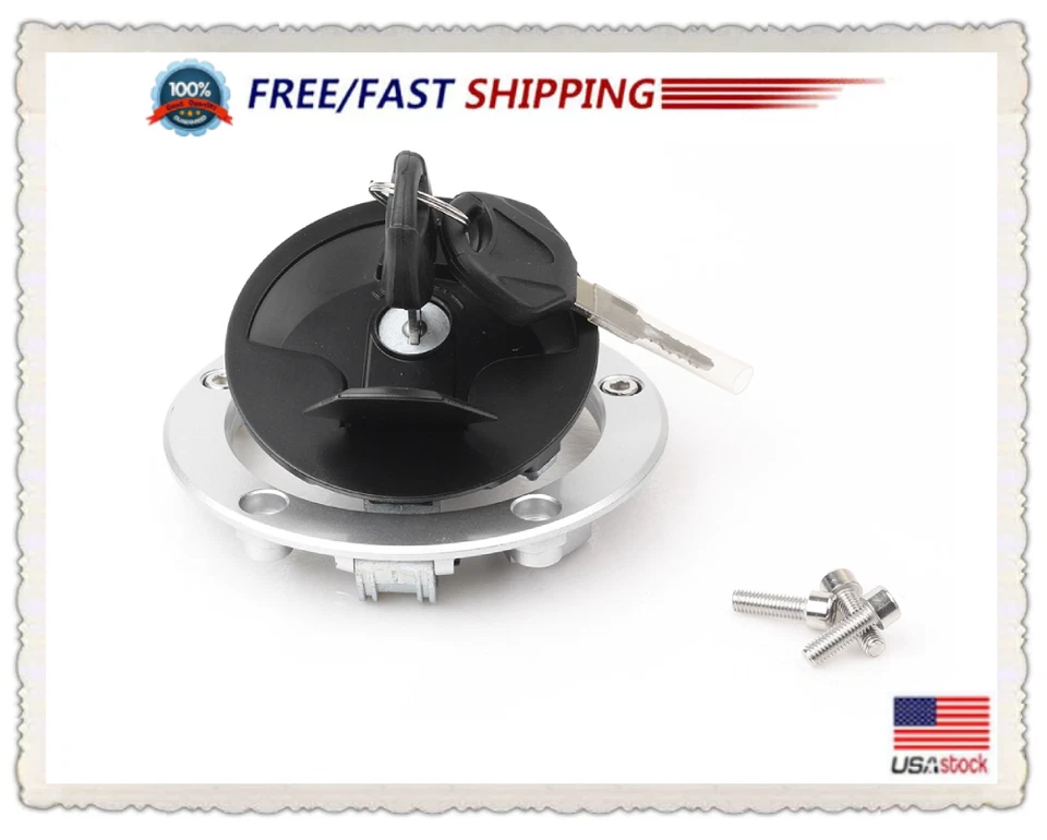 Fuel Gas Tank Cap for 2006-2022 Kawasaki Ninja ZX10R Concours 14 ER-6N Versys Foto 4 de 4