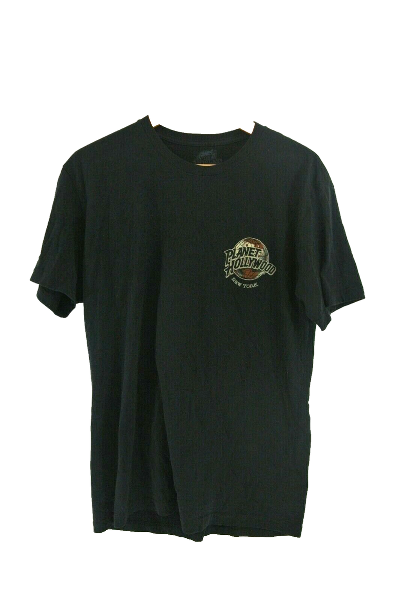 Planet Hollywood New York Black T-Shirt L Large RN 123823