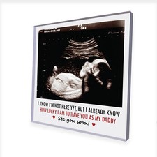 Daddy To Be Gifts Plaque Personalised Baby Shower Gift From Bump Baby Gifts