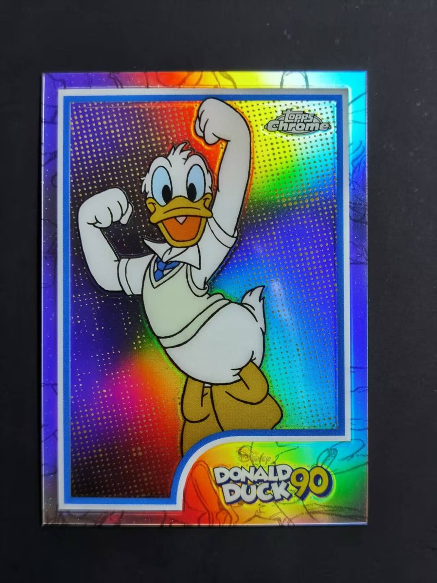 2024 Topps Chrome Disney Donald duck 90 DD-3 refractor | eBay