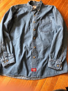 dickies chore blue denim jacket