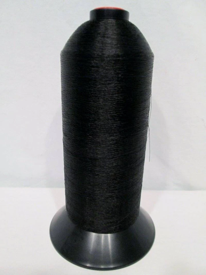 NOS Monocord Bonded Nylon Thread ProQuilt T-27 Tex-27 Black 15,000 yard Spool - Image 3 of 4