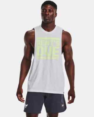 UNDER ARMOUR MENS PROJECT ROCK RENTS DUE TANKTOP SIZE 2XL NWT $40