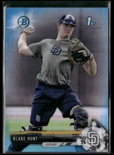 2017 Bowman Draft #BDC-145 Blake Hunt Sky Blue /399 Chrome
