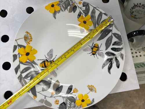 Royal Norfolk 🐝 Juego de 2 platos de cena florales - Imagen 3 de 4