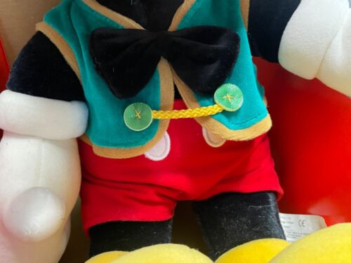Vintage Disney Mickey Mouse Large 20” Winter Mickey Plush Christmas 1999 New - Picture 4 of 14