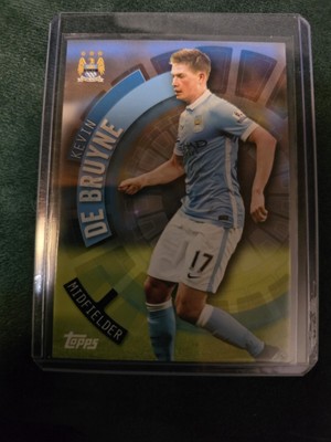 Kevin De Bruyne Topps Premier Club 2015 2016 Manchester City First Year #64