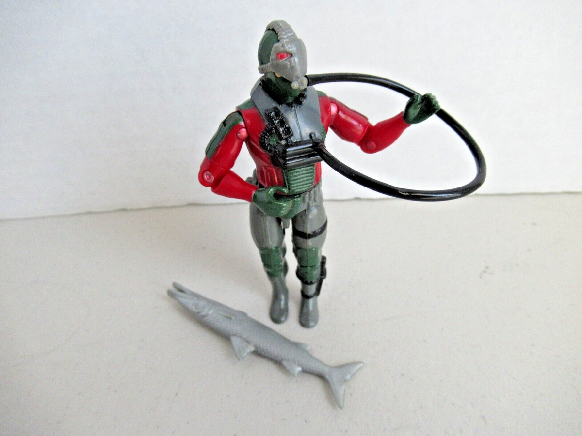 VINTAGE ARAH GI JOE 1990 UNDERTOW V1 FIGURE DESTRO'S FROGMEN