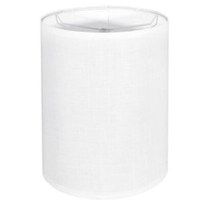 Tall Lamp Shade White Drum Lampshade for Table Lamps Floor Lamp 10" Top X 10"...