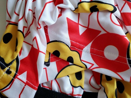 rue21 Active Flex Boxer Brief Longer length Thank You & Happy Face Print Small - Picture 6 of 10