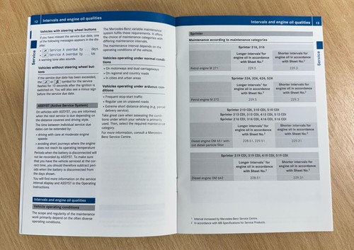 GENUINE MERCEDES SERVICE BOOKLET V CLASS VITO VIANO - Picture 5 of 12