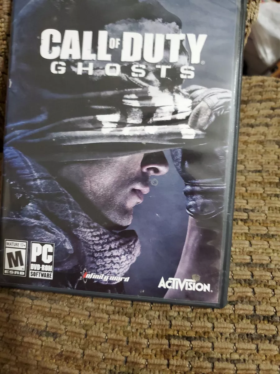 Call of Duty Ghosts PC DVD-Rom Game Activision Used 2013