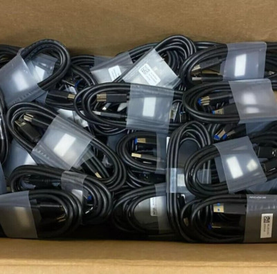 LOT 10 NEW Dell Cord 5ft USB 3.0 A to B Male Super Speed for Printers & Scanners