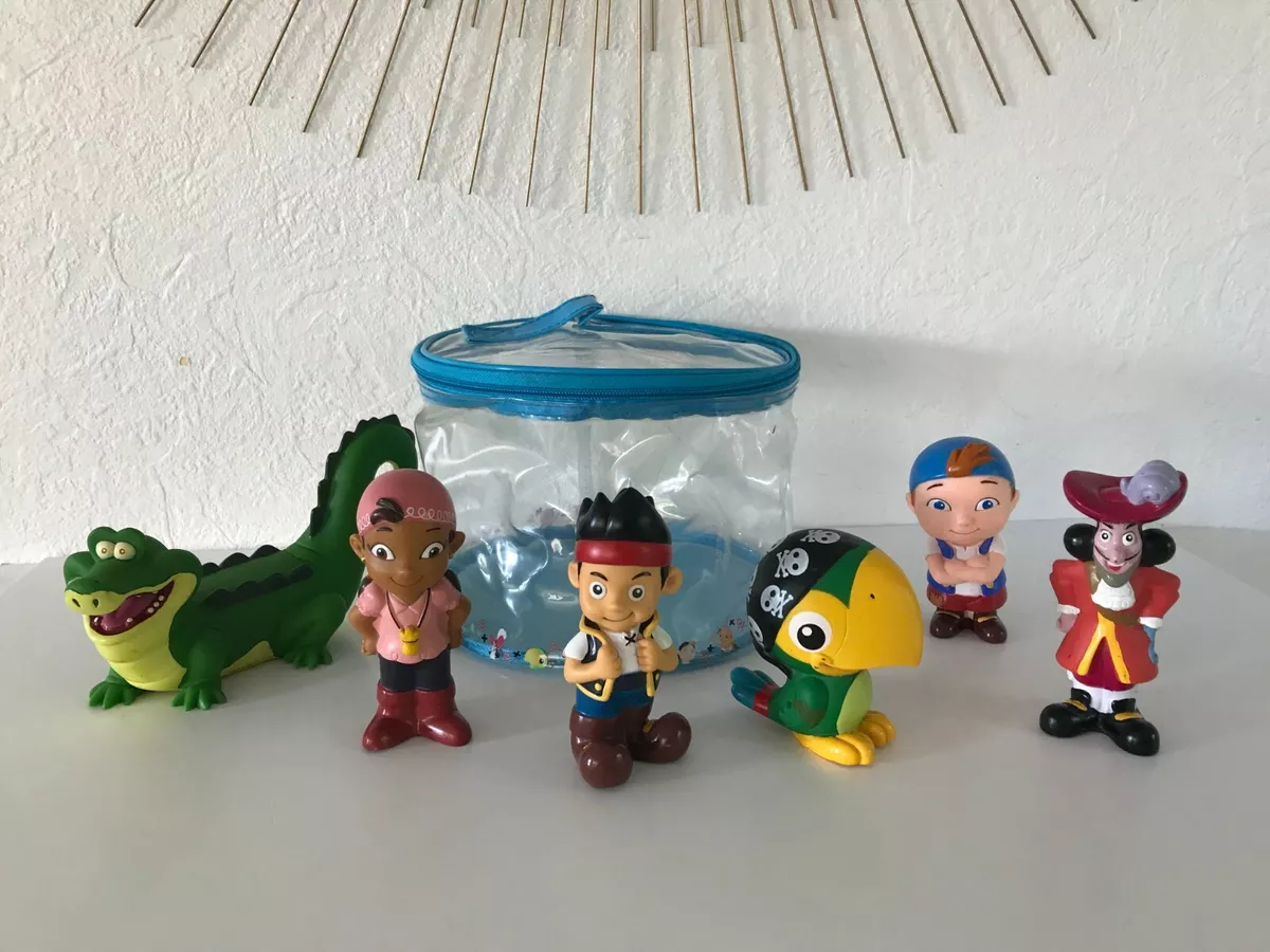 Personnages De Jake Et Les Pirates Du Pays Imaginaire 👿 Lot 6 Figurines Jouet De Bain Disney Jake Et Les Pirates Du Pays Imaginaire | eBay