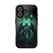 Gothic Phone Case with Mystical Design - Tough Cases, Phone Accessories, Dark