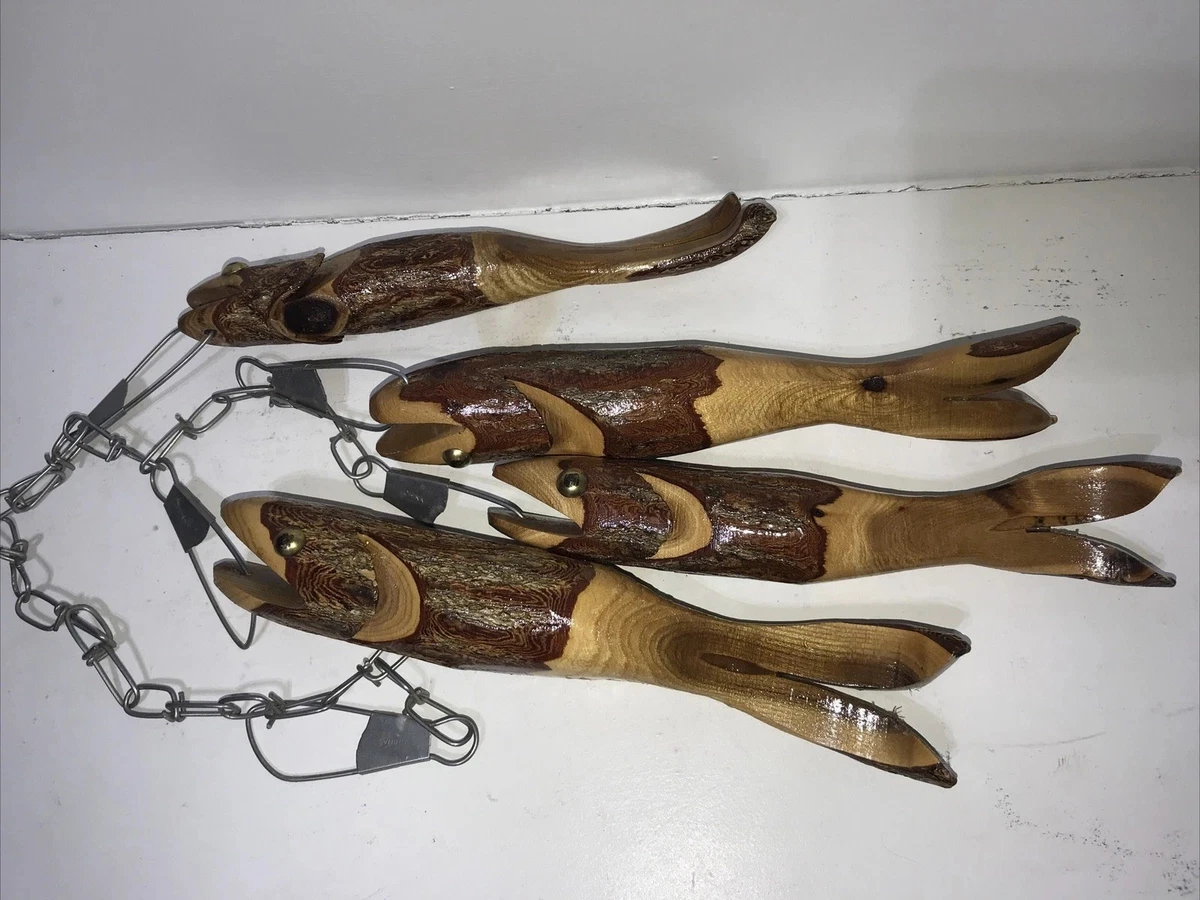 木雕鱼| eBay