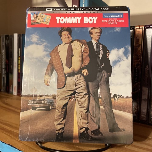 Tommy Boy 30th Anniversary Steelbook (4K UHD+Blu-ray+Digital+Poster) Sealed