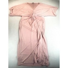 Fashion Nova Twist Front Dress Women 1X Pink Glam Cocktail D22102