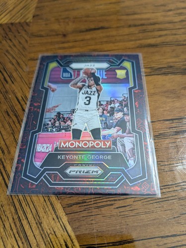 2023-24 SP RED LOGO Panini Prizm Monopoly Rookie Keyonte George #87 Utah Jazz MT
