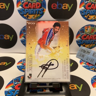 2025 EPOCH J.League Extra Time Roberto Baggio 03/20 World Dreams On-card Auto