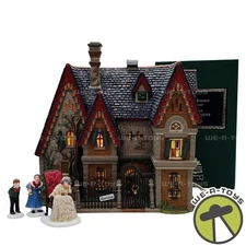 Dept 56 Literary Classics Great Expectations Satis Manor With Book 58310 NEW