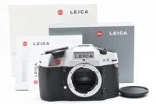[Almost MINT w/Box] Leica R8 Silver 35mm SLR Film Camera Body From JAPAN # 13666