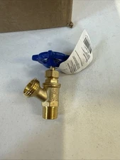 Mueller 102-703 Heavy Duty Brass ProLine MHT Brass Boiler Drain 1/2 MIP in.