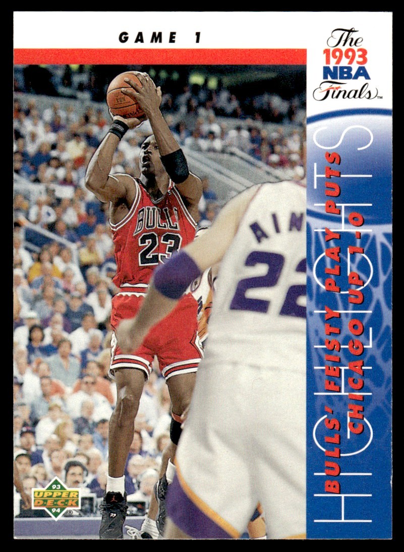 1993-94 Upper Deck J 11 Michael Jordan Chicago Bulls #198