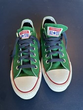 Converse Chuck Taylor All Star Women's Green Platform Sneakers Size 6