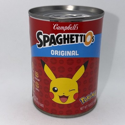 Campbell s SpaghettiOs Original POKEMON Pasta New Pokémon Pikachu