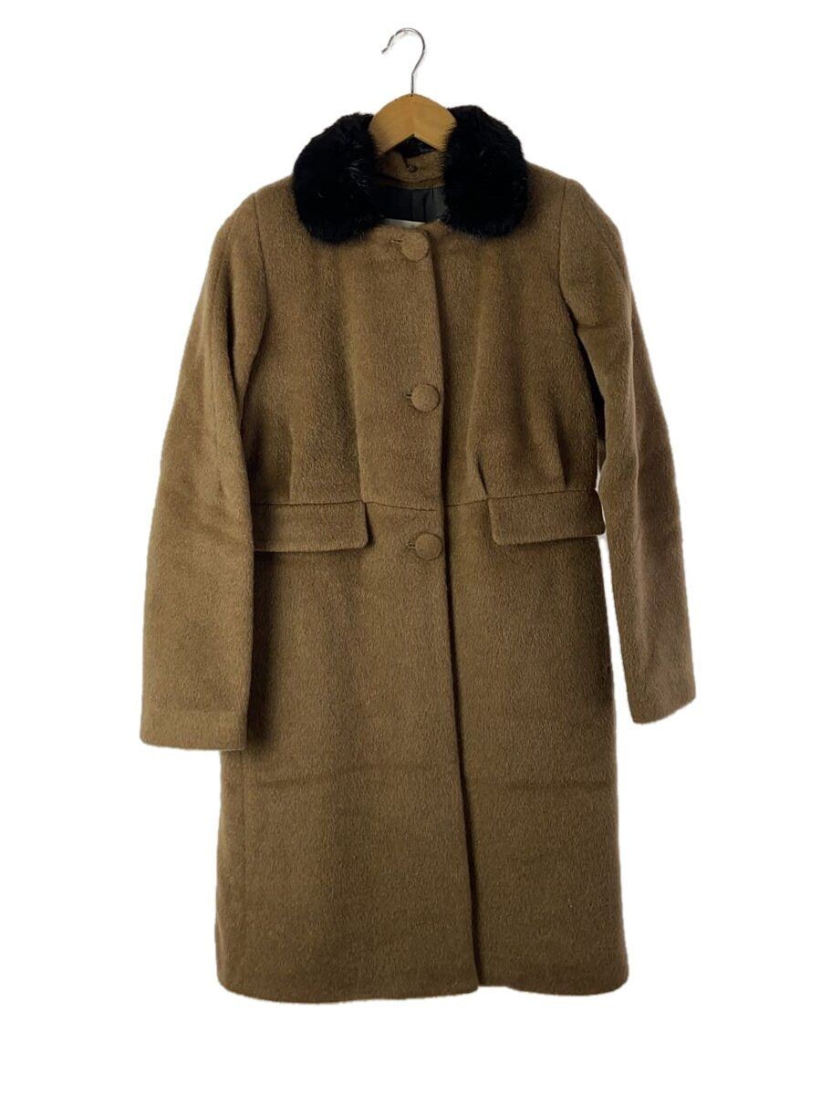 ALTRA GOL GOOSE altro cappotto XS lana marrone g19d034