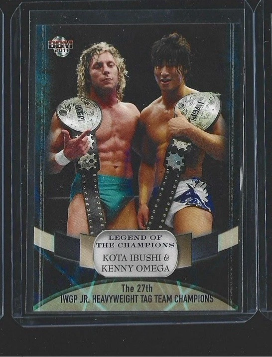 2011 BBM Legend of the Champions Wrestling Trading Cards for sale