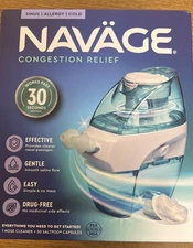Navage RSI23 Nasal Irrigator Kit - Blue/White