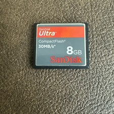 SanDisk Ultra CompactFlash 8GB 30MB/s High Sp...